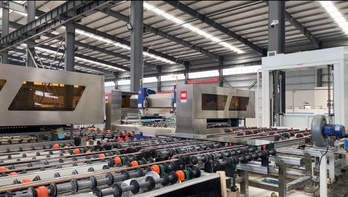 SWAN GLASS CO.,LTD Produktionslinie des Herstellers